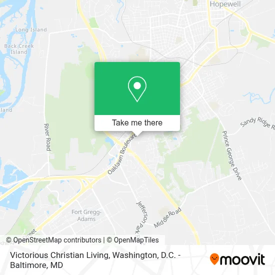Victorious Christian Living map