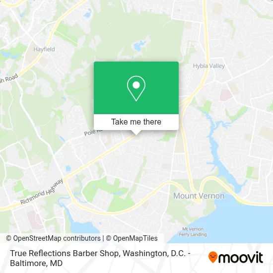 True Reflections Barber Shop map
