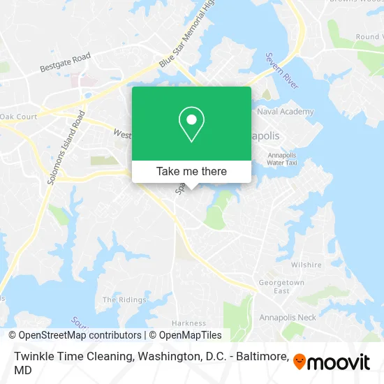 Twinkle Time Cleaning map