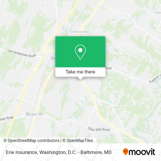 Erie Insurance map