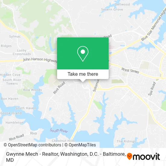 Gwynne Mech - Realtor map