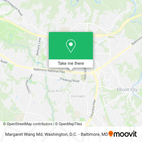 Margaret Wang Md map