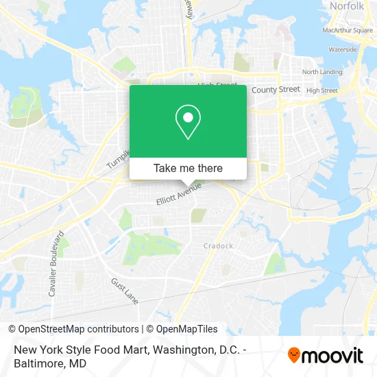 New York Style Food Mart map
