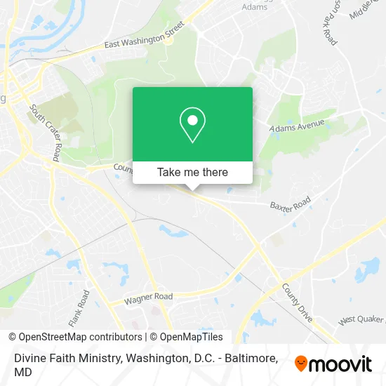 Divine Faith Ministry map