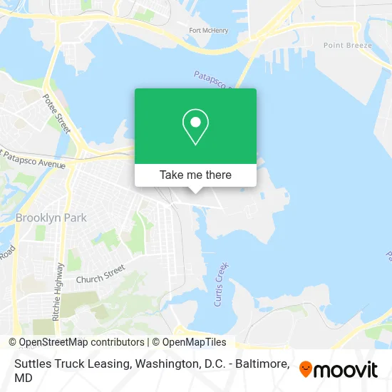 Suttles Truck Leasing map