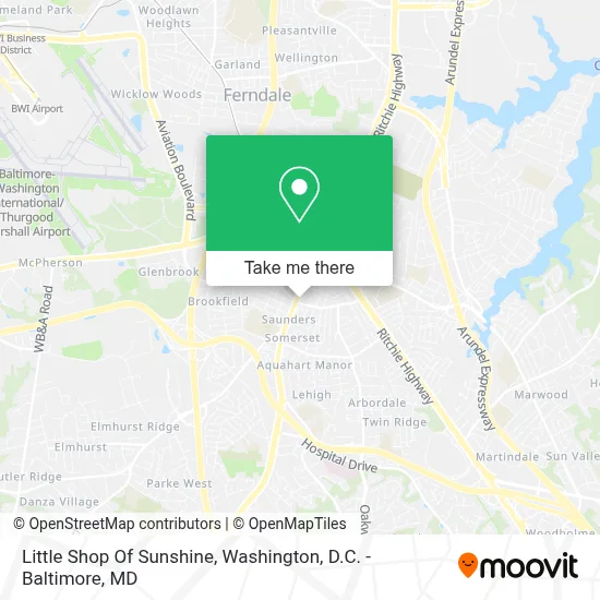 Little Shop Of Sunshine map