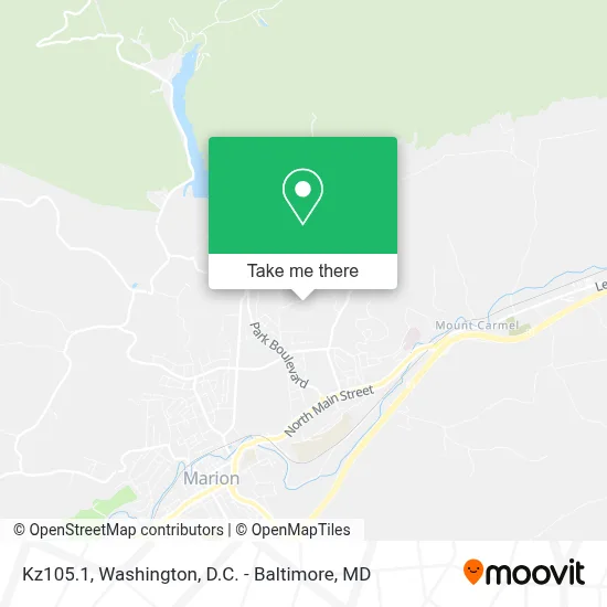 Kz105.1 map
