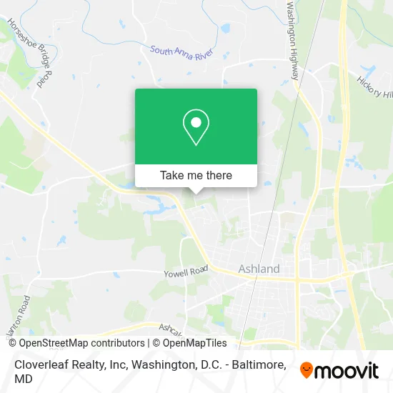 Cloverleaf Realty, Inc map
