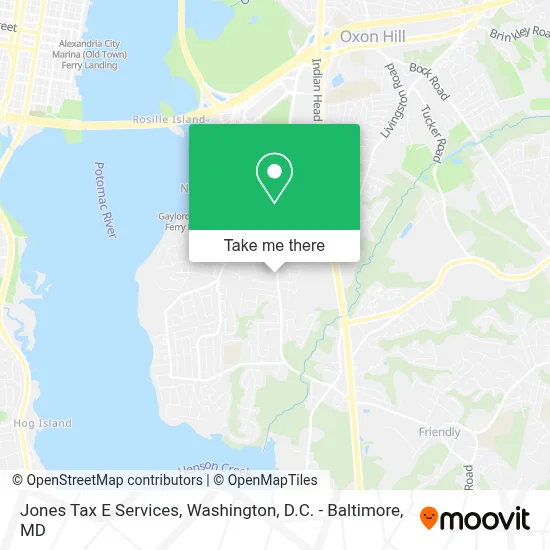 Jones Tax E Services map