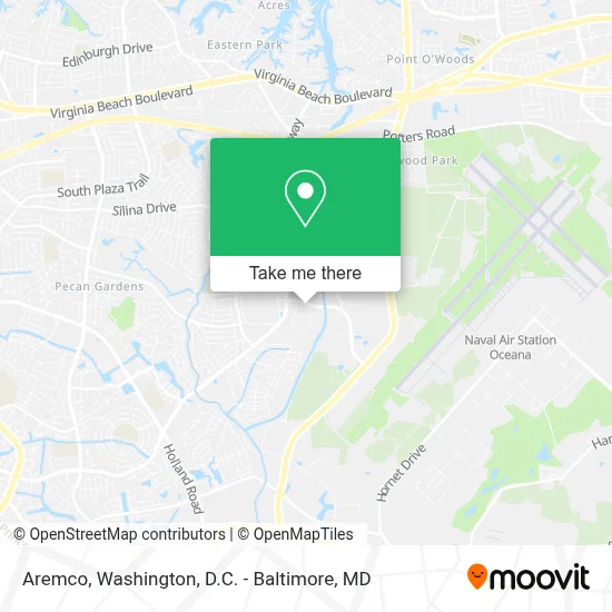Aremco map