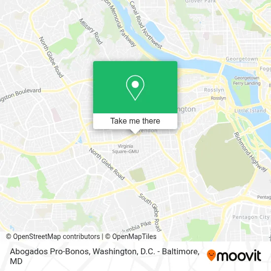 Abogados Pro-Bonos map