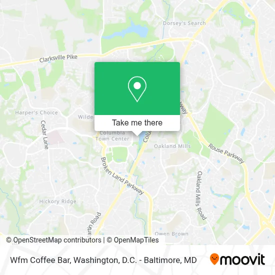 Wfm Coffee Bar map