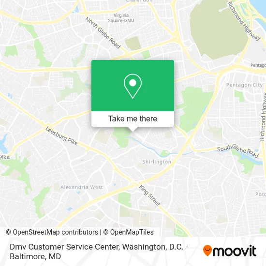Dmv Customer Service Center map