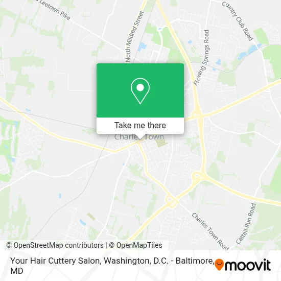 Your Hair Cuttery Salon map