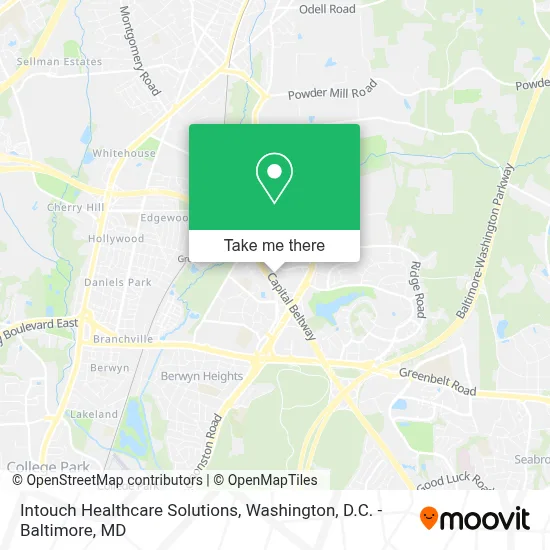 Intouch Healthcare Solutions map