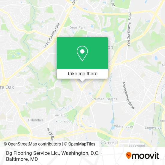 Dg Flooring Service Llc. map