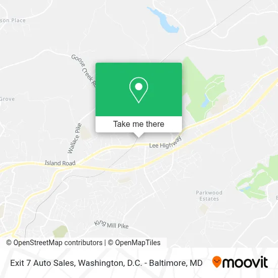 Exit 7 Auto Sales map