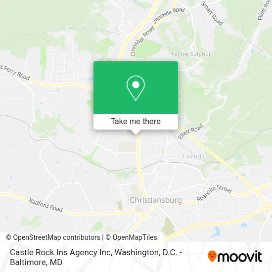 Castle Rock Ins Agency Inc map
