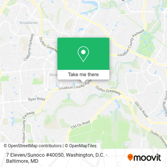 7 Eleven/Sunoco #40050 map