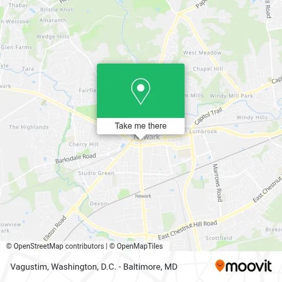 Vagustim map