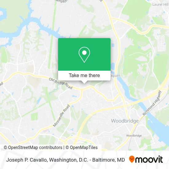 Joseph P. Cavallo map