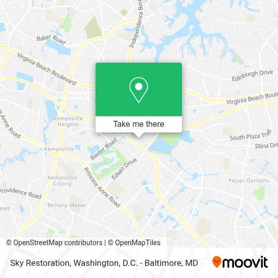 Sky Restoration map
