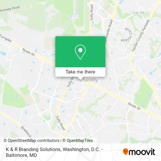 K & R Branding Solutions map