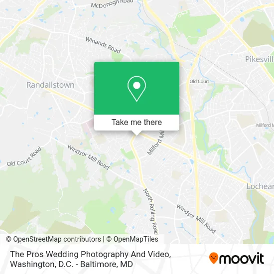 The Pros Wedding Photography And Video map