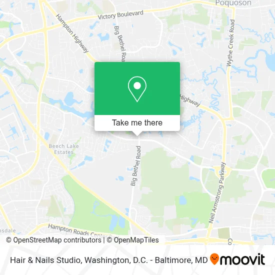 Hair & Nails Studio map