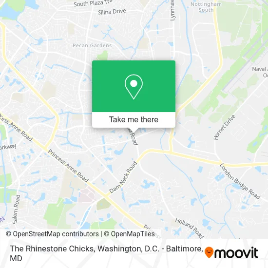 The Rhinestone Chicks map