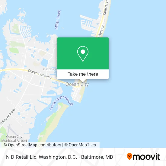 N D Retail Llc map