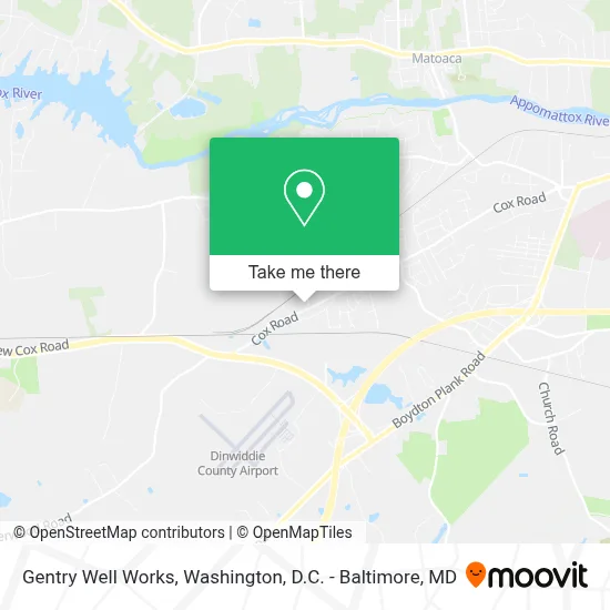 Gentry Well Works map