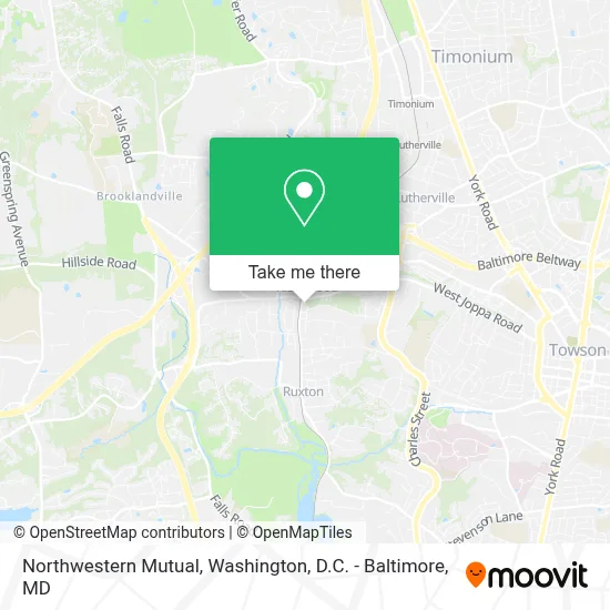 Northwestern Mutual map
