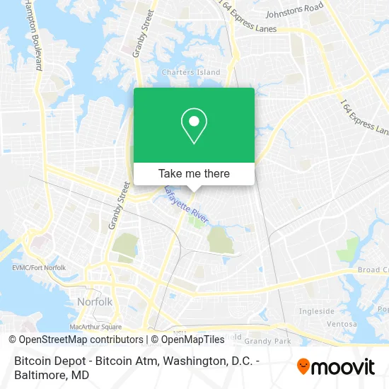 Bitcoin Depot - Bitcoin Atm map