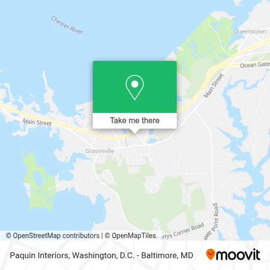 Paquin Interiors map