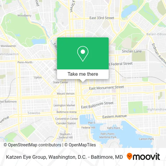 Katzen Eye Group map
