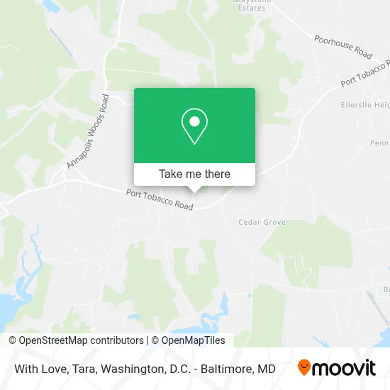 With Love, Tara map