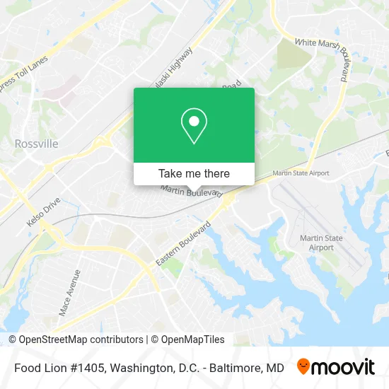 Food Lion #1405 map
