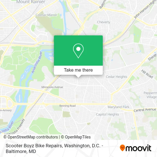 Scooter Boyz Bike Repairs map