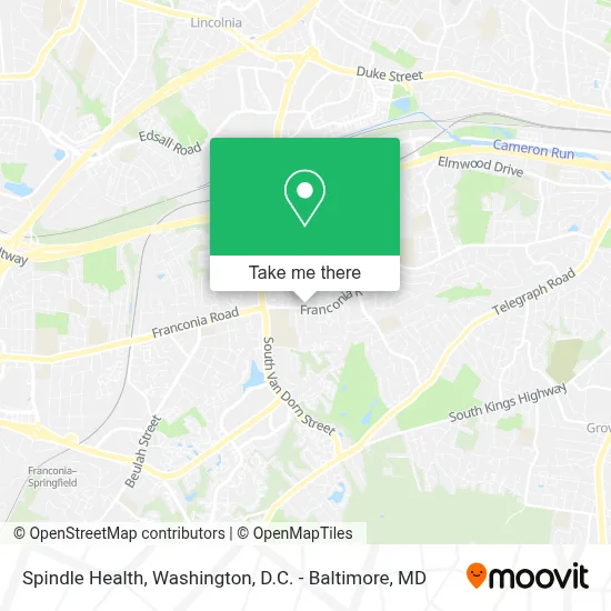 Spindle Health map
