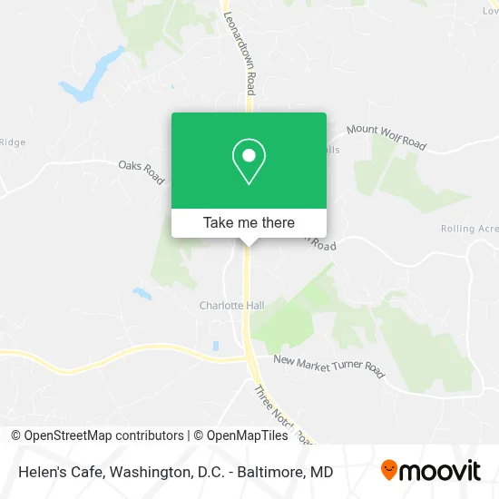 Helen's Cafe map