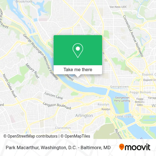 Park Macarthur map