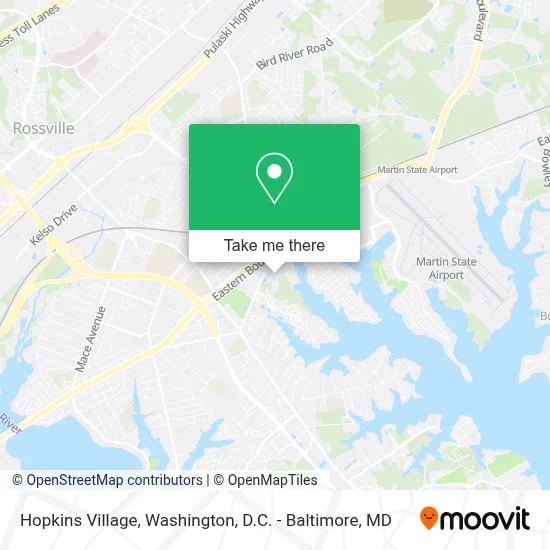 Hopkins Village map