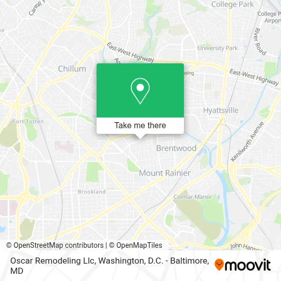 Oscar Remodeling Llc map