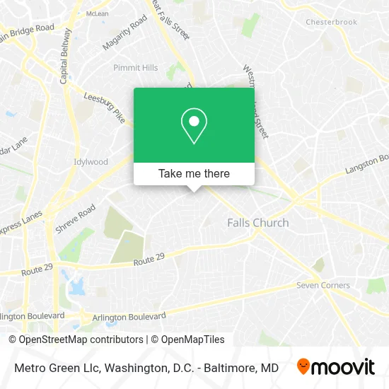 Metro Green Llc map