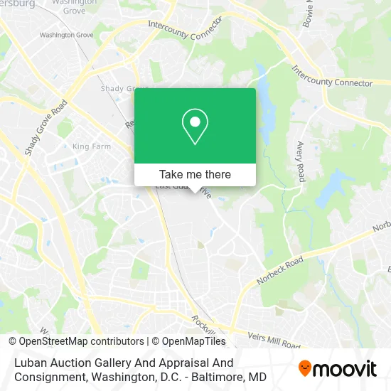 Luban Auction Gallery And Appraisal And Consignment map