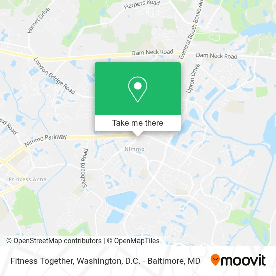 Fitness Together map