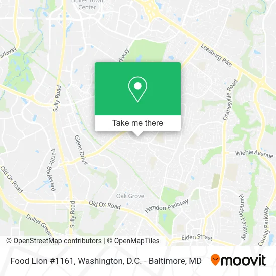 Food Lion #1161 map