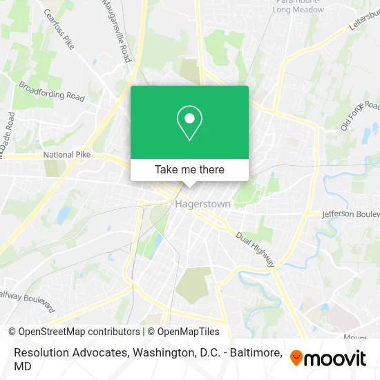 Resolution Advocates map