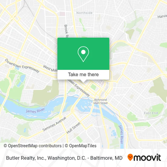 Butler Realty, Inc. map